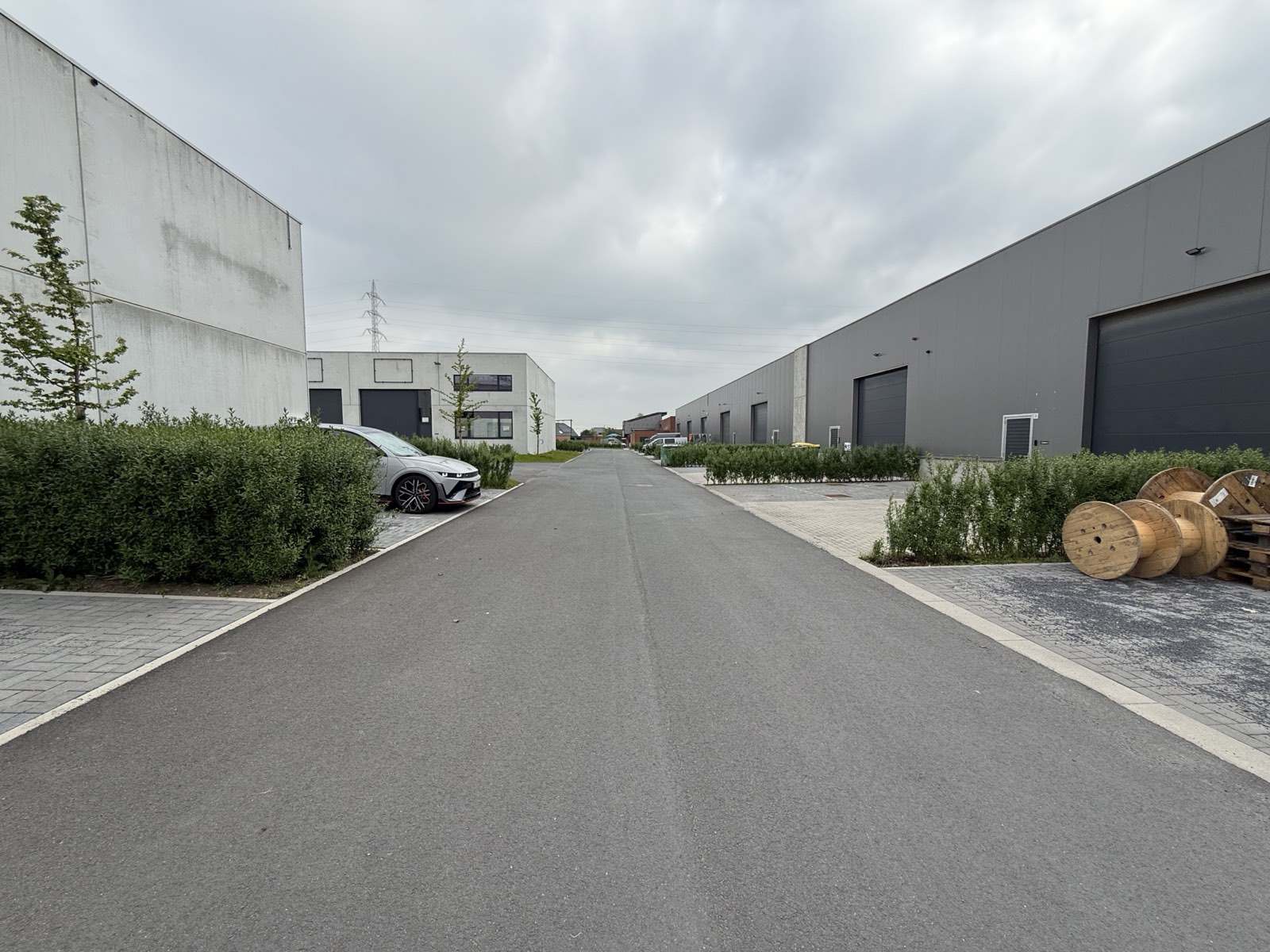 Straatzicht van de dreef